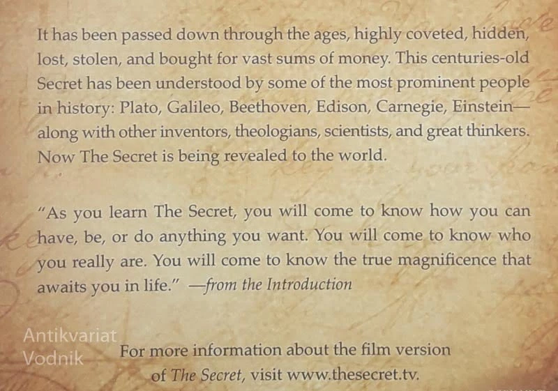 THE SECRET, Rhonda Byrne