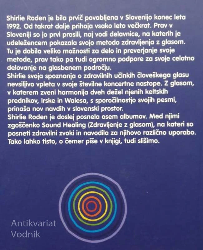 ZDRAVLJENJE Z GLASOM, Sherlie Roden