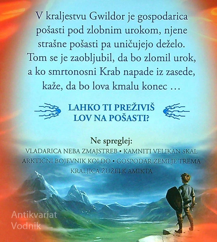 LOV NA POŠASTI; ČUVAR MORJA KRAB, Adam Blade