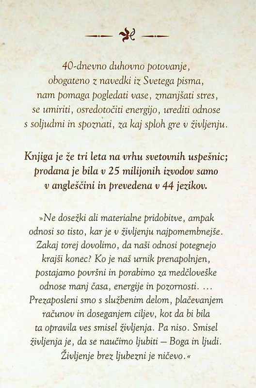 SMISEL ŽIVLJENJA; “LE ZAKAJ SEM NA SVETU?”, Rick Warren
