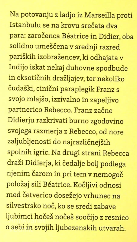 LEDENI TEDEN, Pascal Bruckner