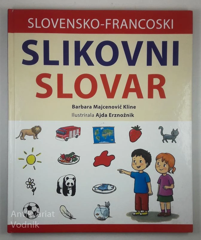 SLOVENSKO-FRANCOSKI SLIKOVNI SLOVAR, Barbara Majcenovič Kline
