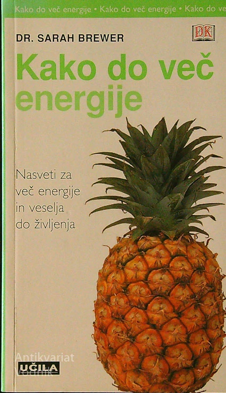 KAKO DO VEČ ENERGIJE, dr. Sarah Brewer