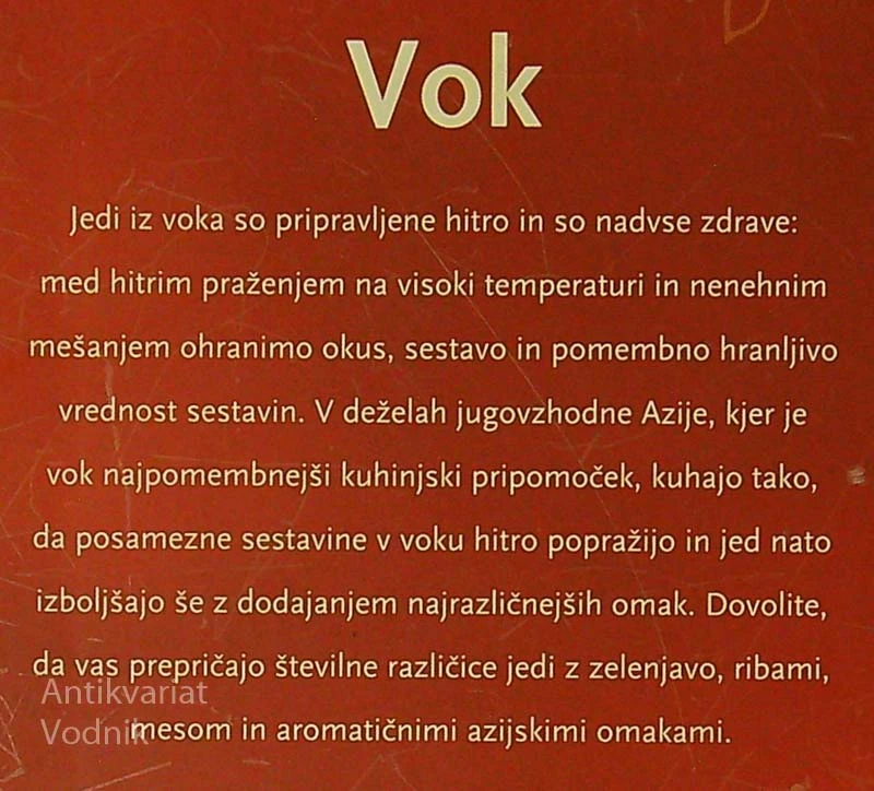 VOK; RECEPTI, KI SE JIM NI MOČ UPRETI