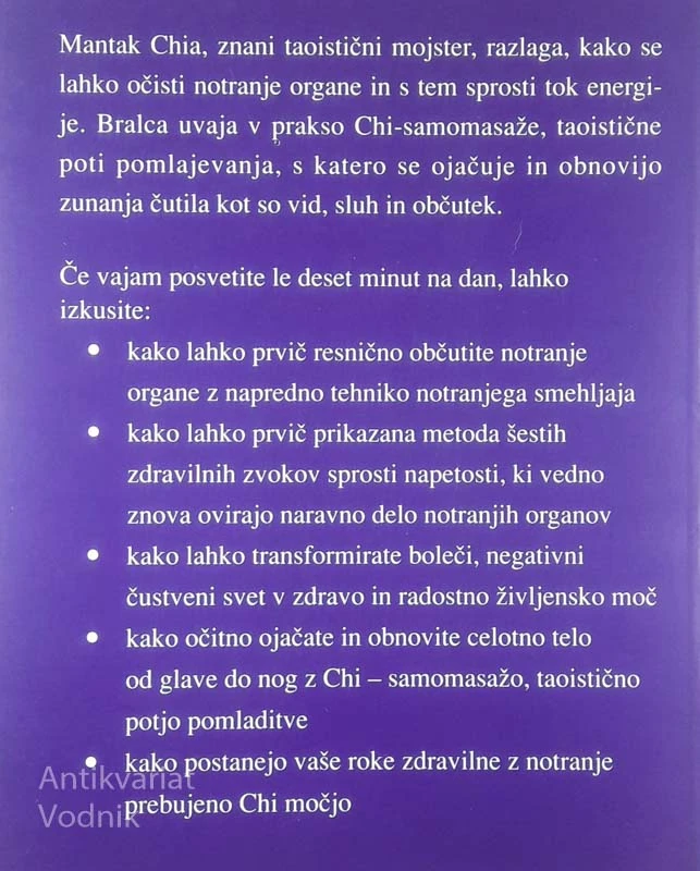 TAOISTIČNA POT TRANSFORMACIJE STRESA V VITALNOST, Mantak Chia