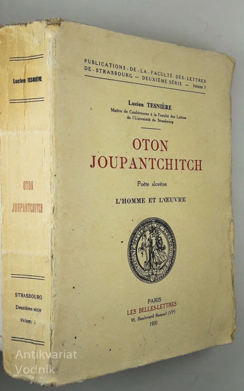 L’HOMME ET L’OEUVRE, Oton Joupantchitch