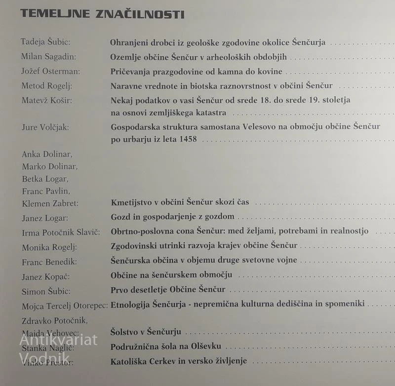 POD JURIJEVIM KLOBUKOM; ZBORNIK OBČINE ŠENČUR 2006