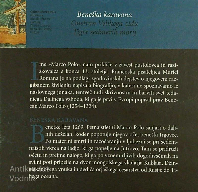 MARCO POLO (1-3), Muriel Romana