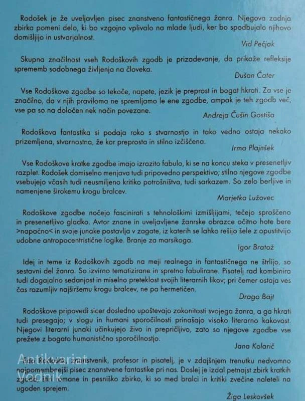 KORAK V NEZNANO, Edo Rodošek