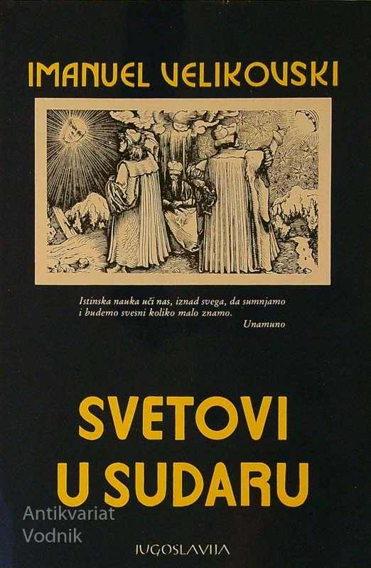 SVETOVI U SUDARU, Imanuel Velikovski
