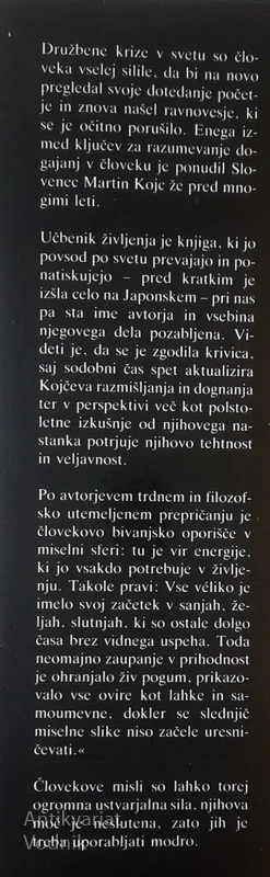 UČBENIK ŽIVLJENJA, Martin Kojc