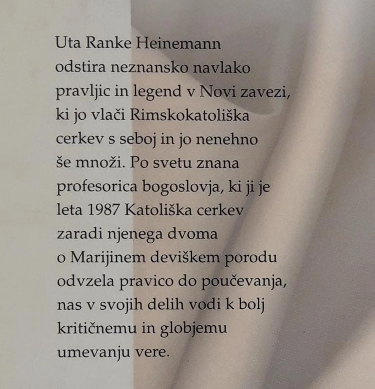 NE IN AMEN, Uta Ranke Heinemann