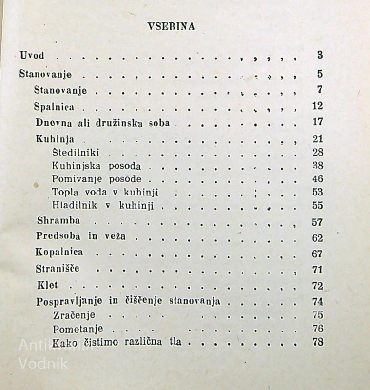 GOSPODINJSKI NASVETI