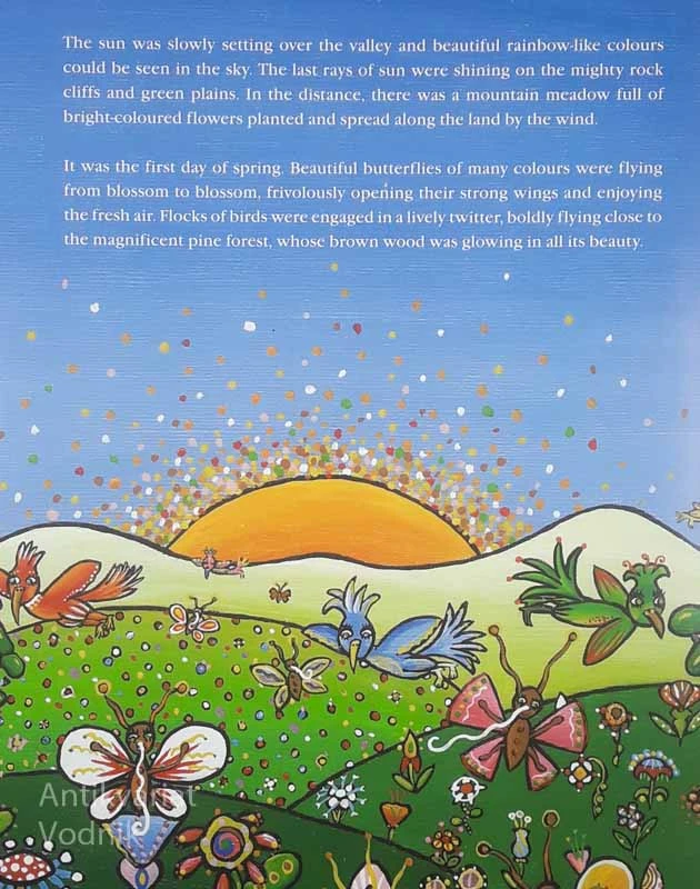 SPLASHY THE RAINDROP / DEŽKA, Franci rogač, ilustrirala Laura Ličer