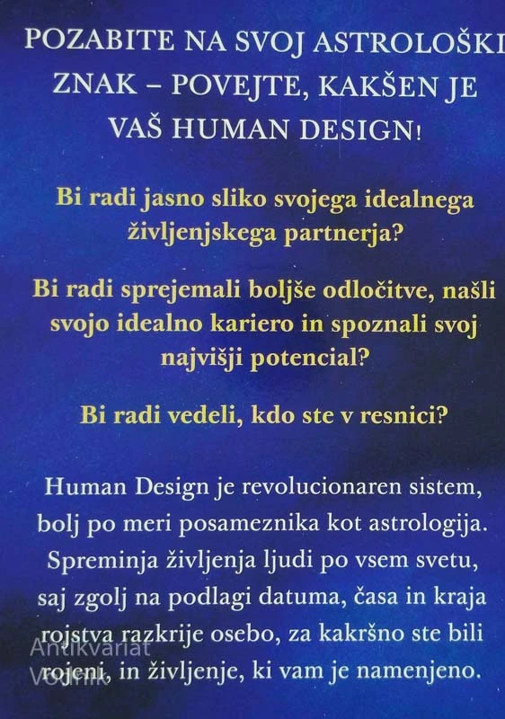 HUMAN DESIGN; ODKRIJTE SVOJ EDINSTVENI USTROJ, Chetan Parkyn