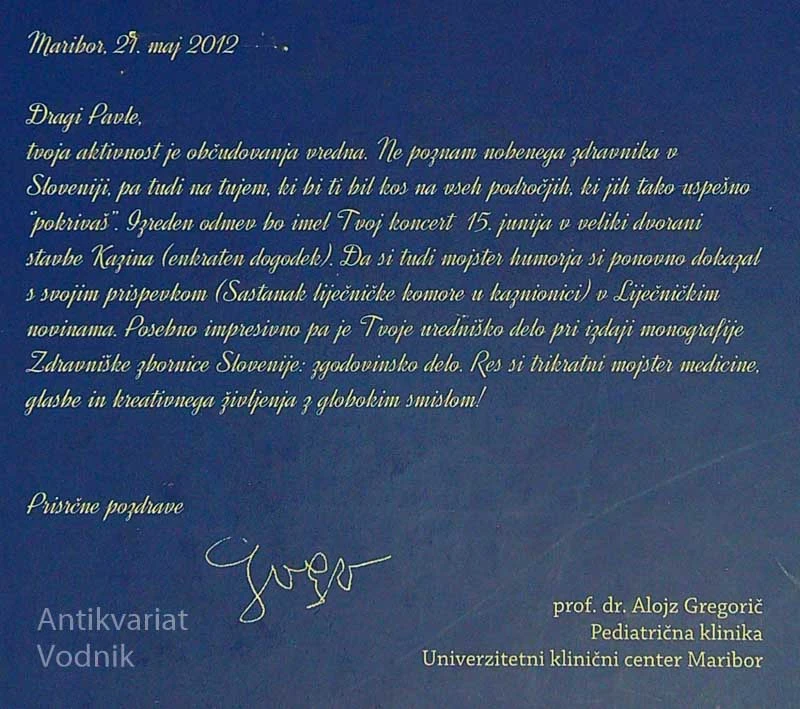 ZAKAJ SEM PONOSEN, DA SEM ZDRAVNIK, Doktor Pavle Kornhauser
