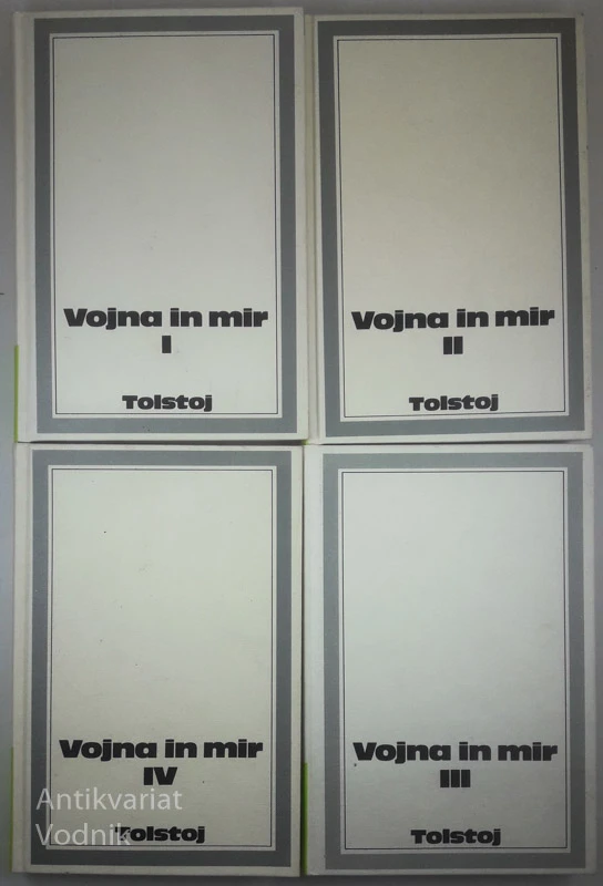 VOJNA IN MIR (1-4), L. N. Tolstoj