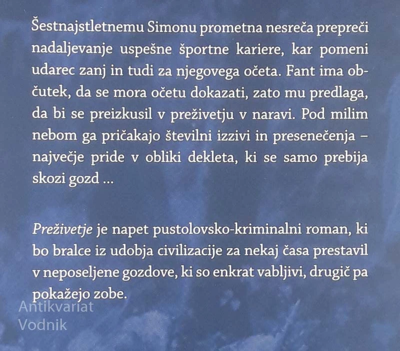 PREŽIVETJE, Igor Karlovšek
