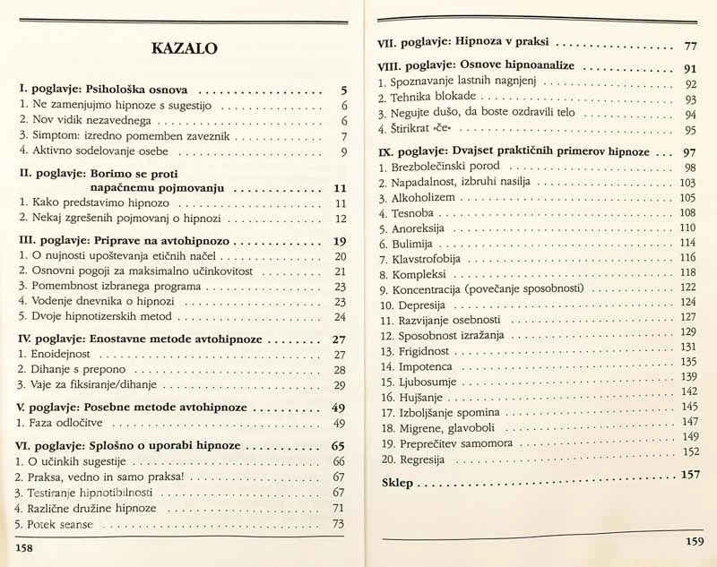 HIPNOZA IN AVTOHIPNOZA, Philippe Kerforne