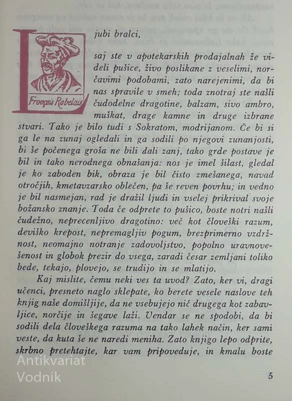 GARGANTUA IN PANTAGRUEL, Rabelais