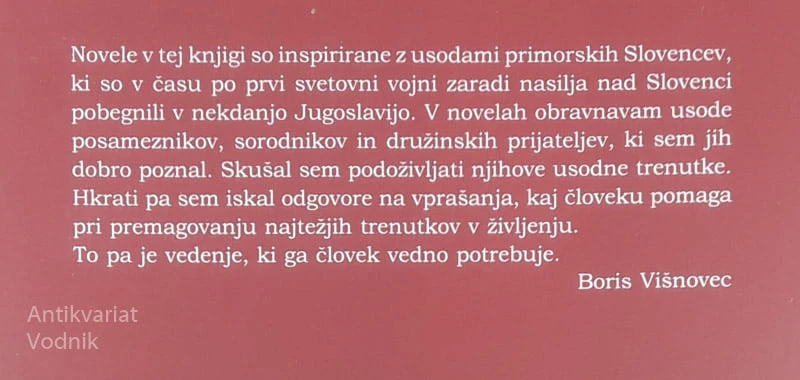 ČRNJAVA, Boris Višnovec