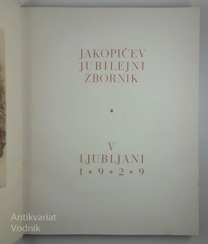 JAKOPIČEV ZBORNIK, Fran Albrecht