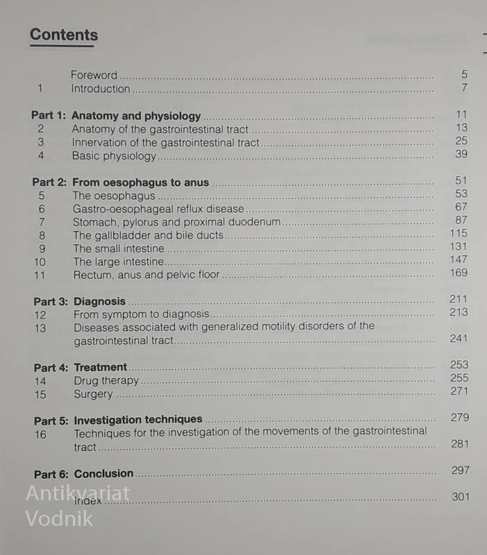 MOTILITY OF THE GASTROINTESTINAL TRACT, Andre J.P.M Smout