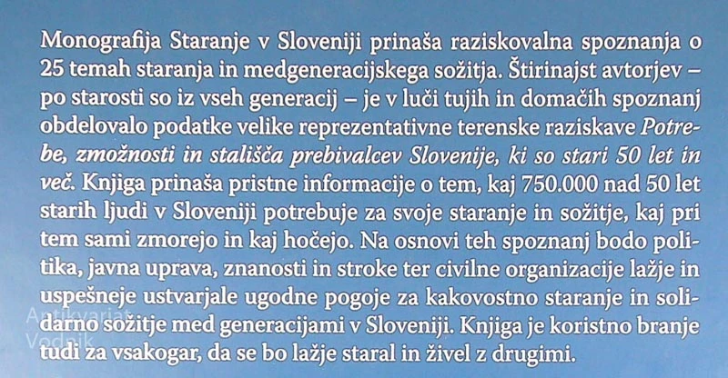 STARANJE V SLOVENIJI, več avtorjev