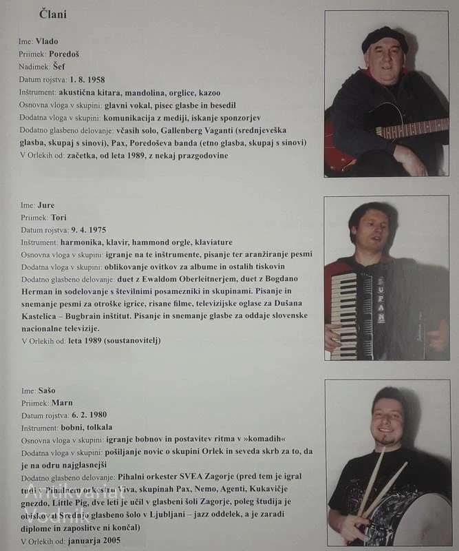 ORLEK; 20 LET KNAP’N’ROLLA, Zdenko Matoz