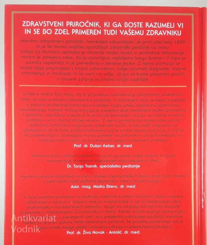 VELIKI ZDRAVSTVENI PRIROČNIK, več avtorjev