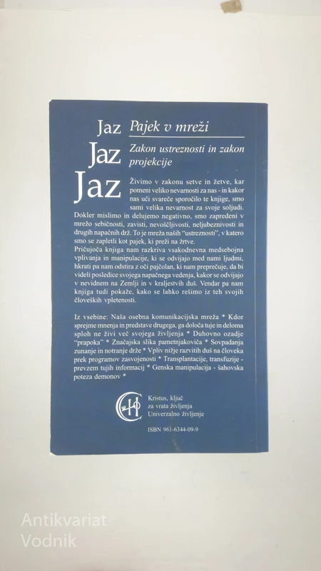 JAZ JAZ JAZ: PAJEK V MREŽI