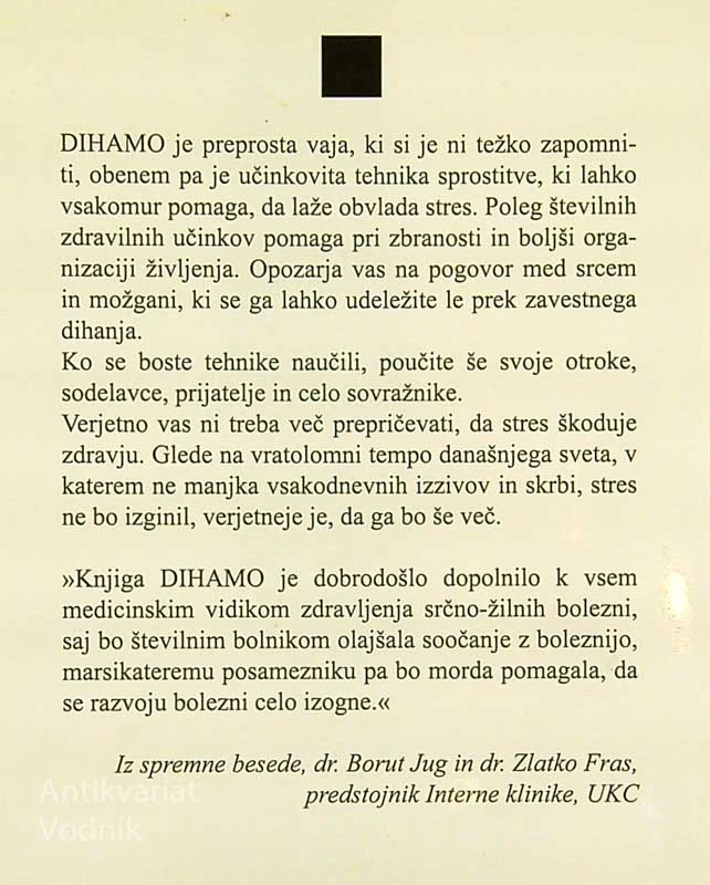 DIHAMO! SRCE IN STRESS, dr. John M. Kennedy in Jason Jennings