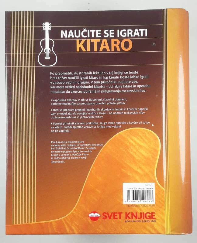NAUČITE SE IGRATI KITARO, Phil Capone