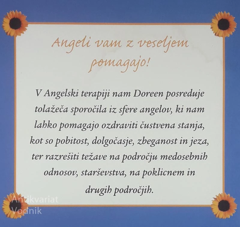 ANGELSKA TERAPIJA, Dr. Doreen Virtue in sfera angelov