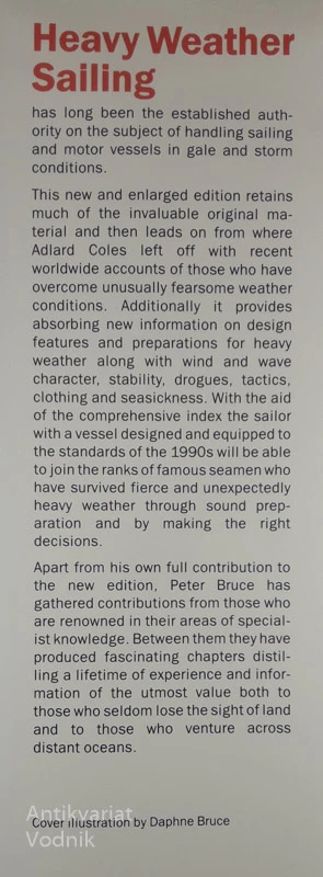 HEAVY WEATHER SAILING, K. Adlard Coles, Fourth Edition