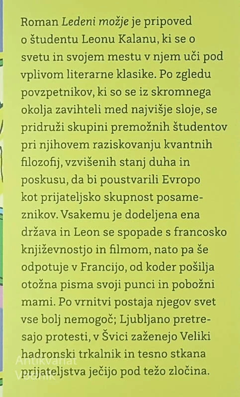 LEDENI MOŽJE, Jasmin B. Frelih