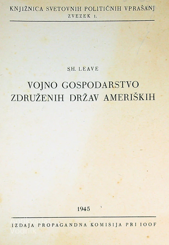 VOJNO GOSPODARSTVO ZDRUŽENIH DRŽAV AMERIŠKIH, Sh. Leave