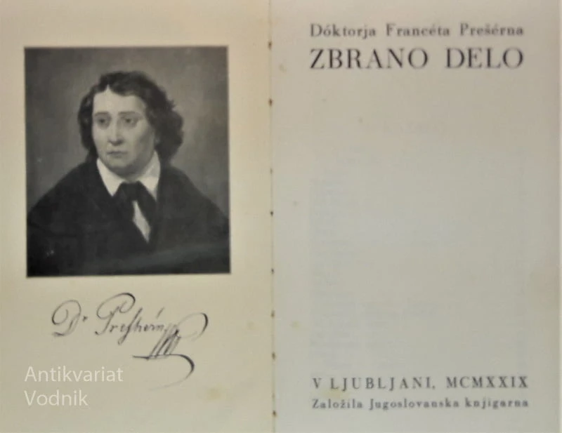ZBRANO DELO doktorja Franceta Prešerna