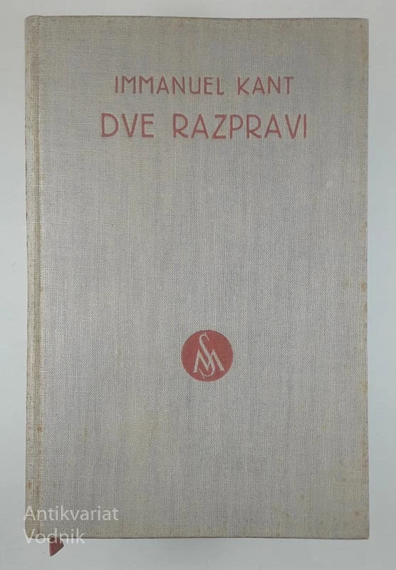 DVE RAZPRAVI, Immanuel Kant