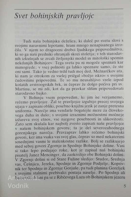 NAŠ VOČA SO VČAS ZAPODVAL, Marija Cvetek