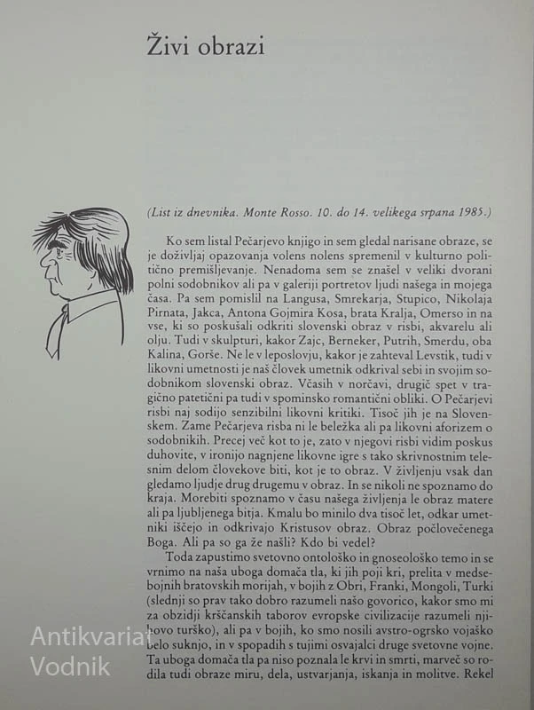 IZ OČI V OČI, Borut Pečar