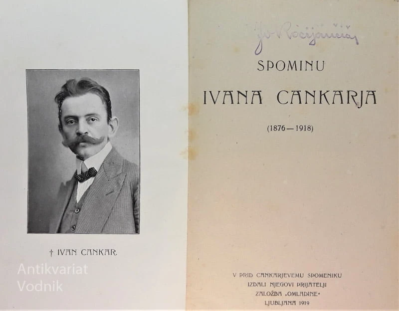 SPOMINU IVANA CANKARJA 1876-1918