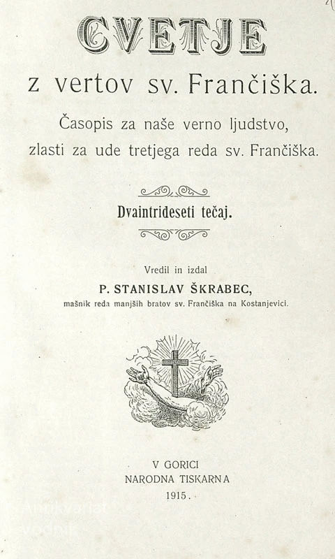 CVETJE Z VERTOV SV. FRANČIŠKA