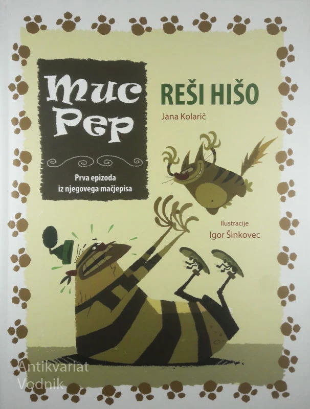 REŠI HIŠO, Jana Kolarič & ilustracije Igor Šinkovec