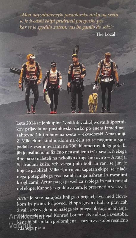 ARTUR; PES, KI JE PREČKAL DŽUNGLO, DA BI NAŠEL DOM, Mikael Lindnord in Val Hudson