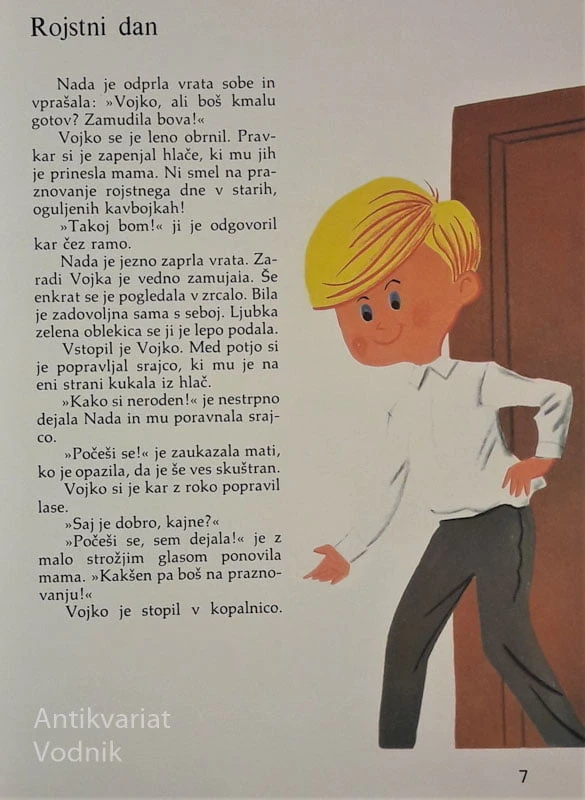 ŠTORKLJA GRE V POKOJ, S. in E. Ružič, Ilustr. Djuro Seder