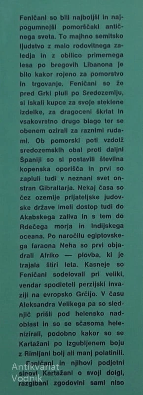 FENIČANI, ŠKRLATNI IMPERIJ ANTIKE, Gerhard Herm
