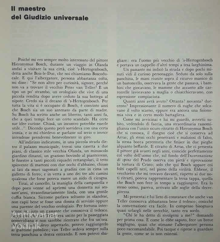 BOSCH, Dino Buzzati