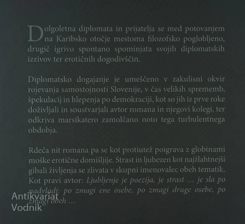 NJEGOVA EKSCELENCA CHRISTIAN GRASSET, Franc Mikša