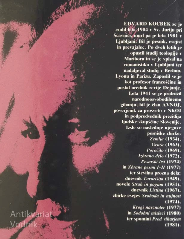 EDVARD KOCBEK: DNEVNIK 1951 – 1952